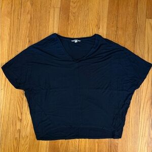 Navy V-Neck Tee